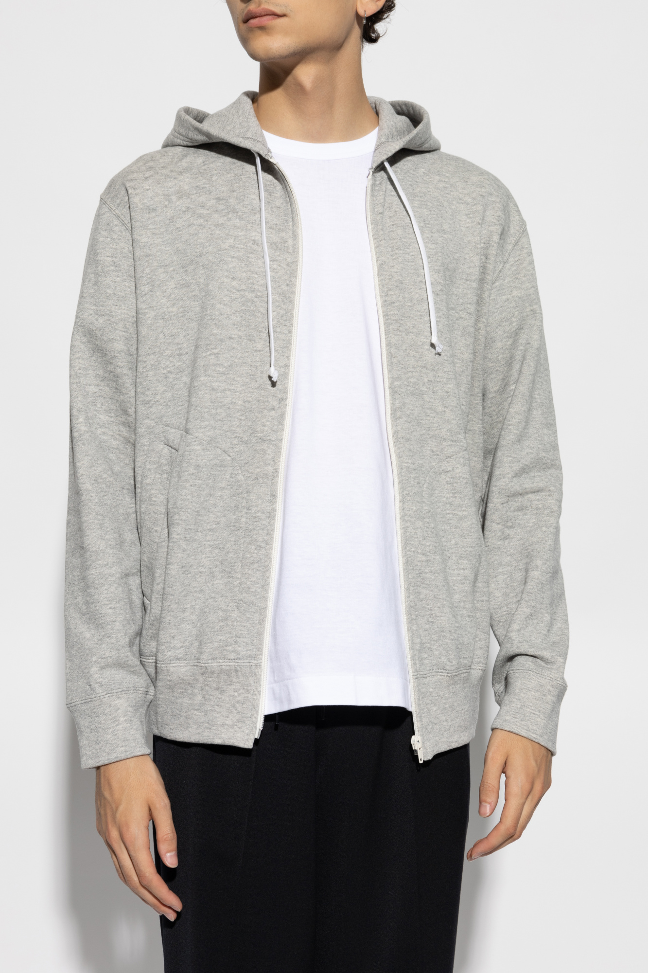 トップス Carimer Women's Salò Zip Cashmere Hoodie - Medium Grey | MaisonCashmere